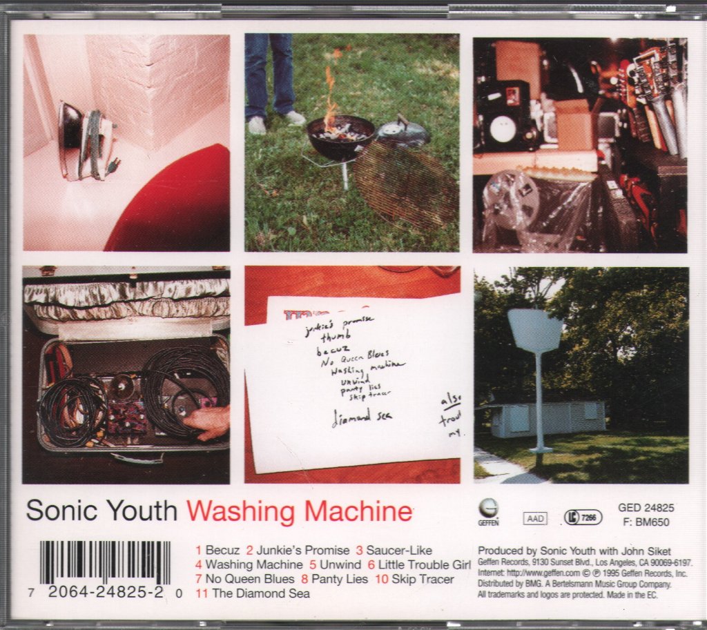 Sonic Youth - Washing Machine - Cd
