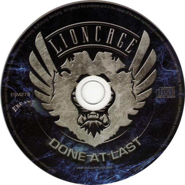 Lioncage - Done At Last - Cd