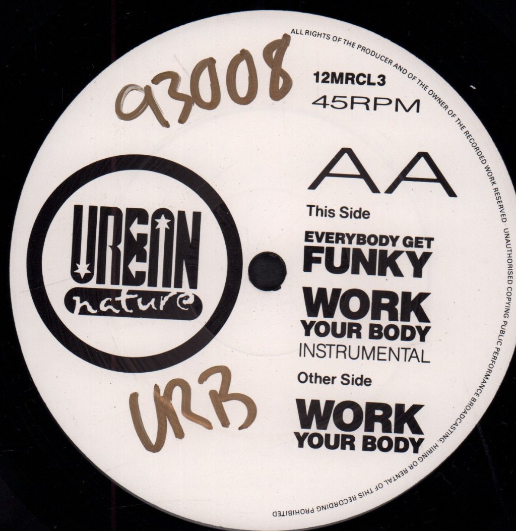 urban nature - Work Your Body - 12 Inch