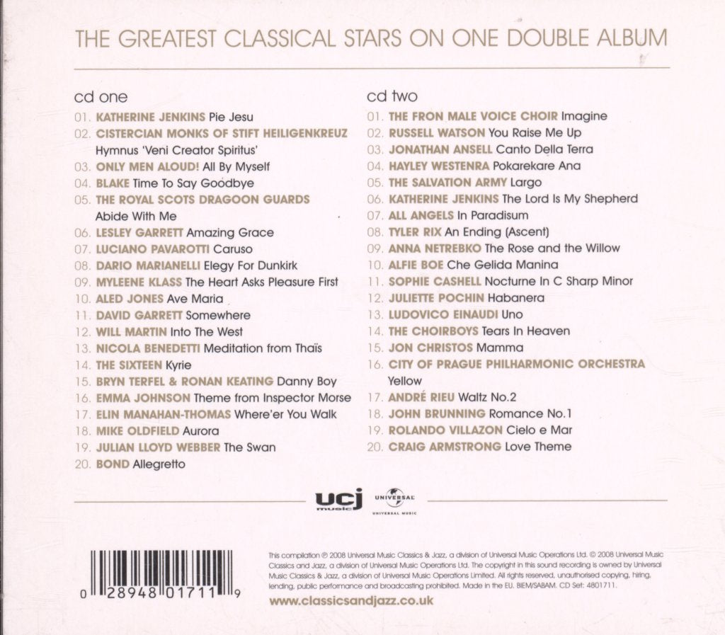 Various Artists - Classical Album 2009 - Double Cd