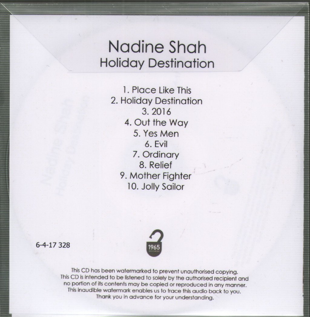 Nadine Shah - Holiday Destination - Cdr