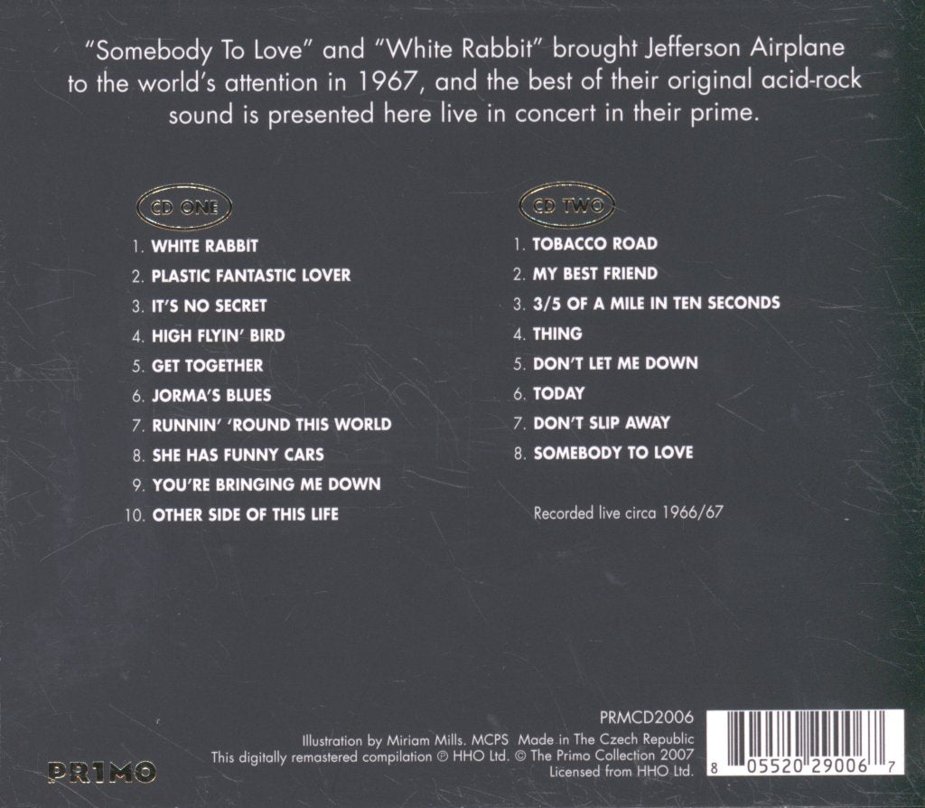 Jefferson Airplane - Feels Like '67 Again - Double Cd