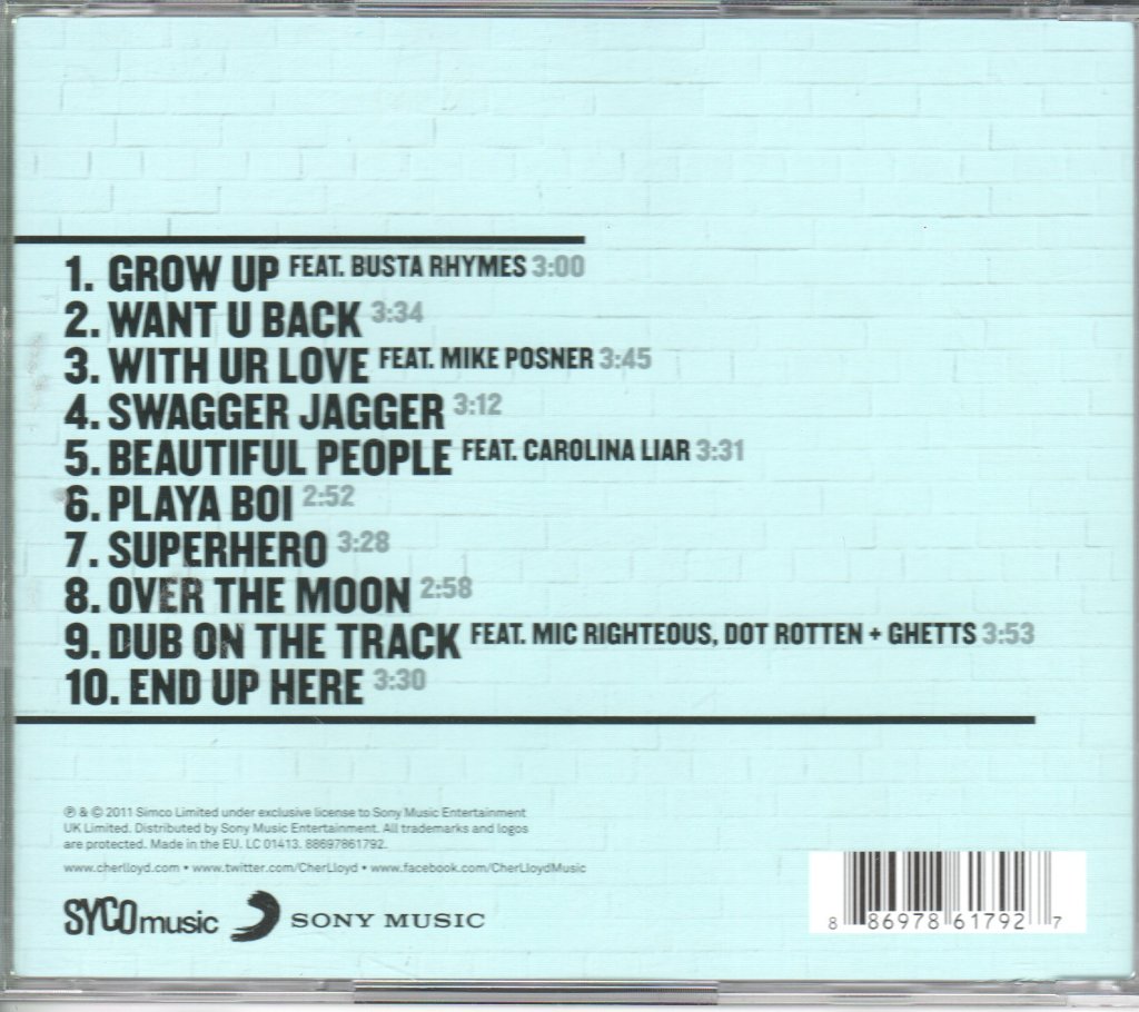 Cher Lloyd - Sticks And Stones - Cd