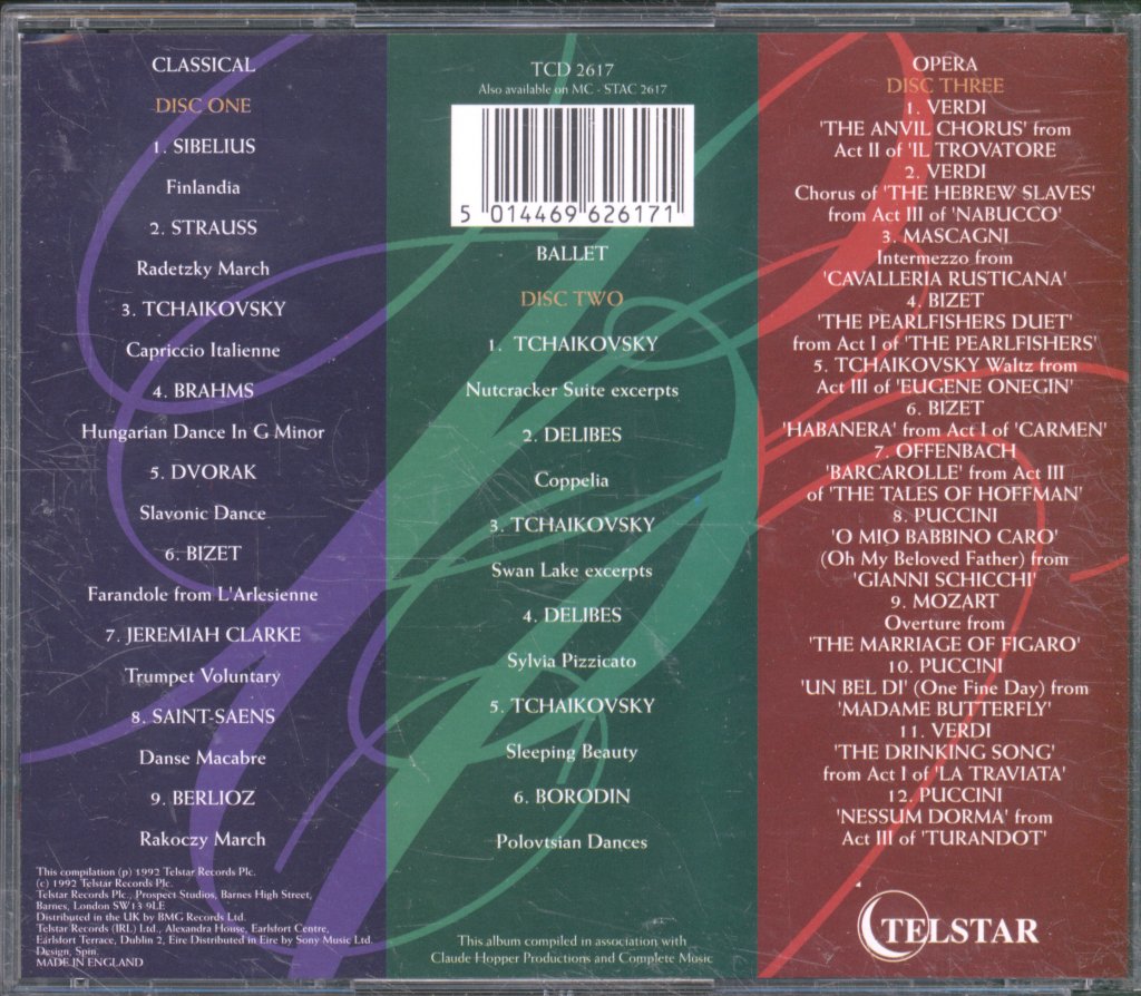 London Symphony Orchestra - Ultimate Collection Of Classical, Ballet And Opera - Cd Set