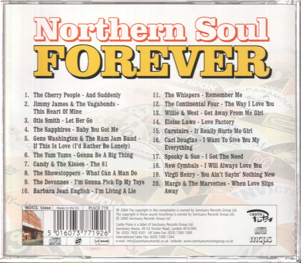 Various Artists - Northern Soul Forever - Cd