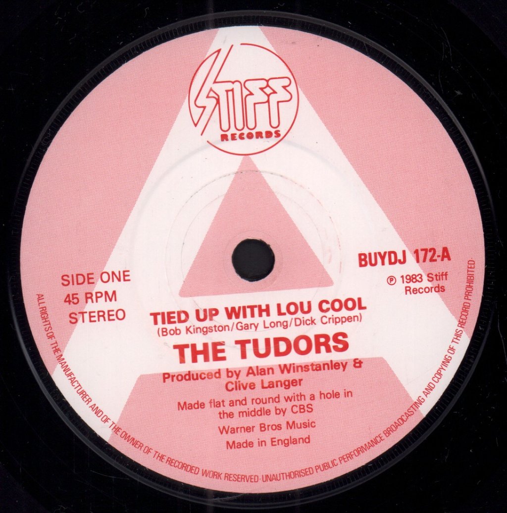 Tudors - Tied Up With Lou Cool - 7 Inch
