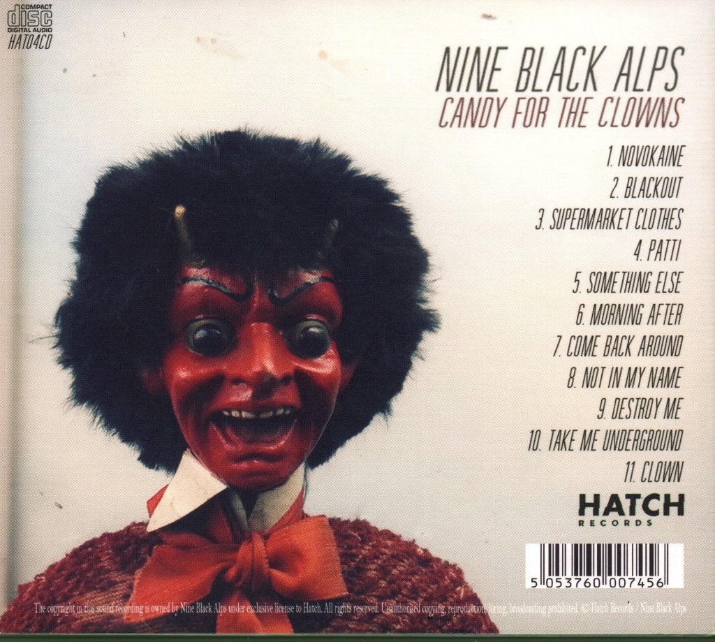 Nine Black Alps - Candy For The Clowns - Cd