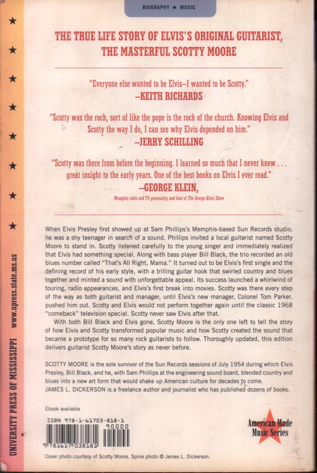 scotty & elvis - aboard the mystery train - Book