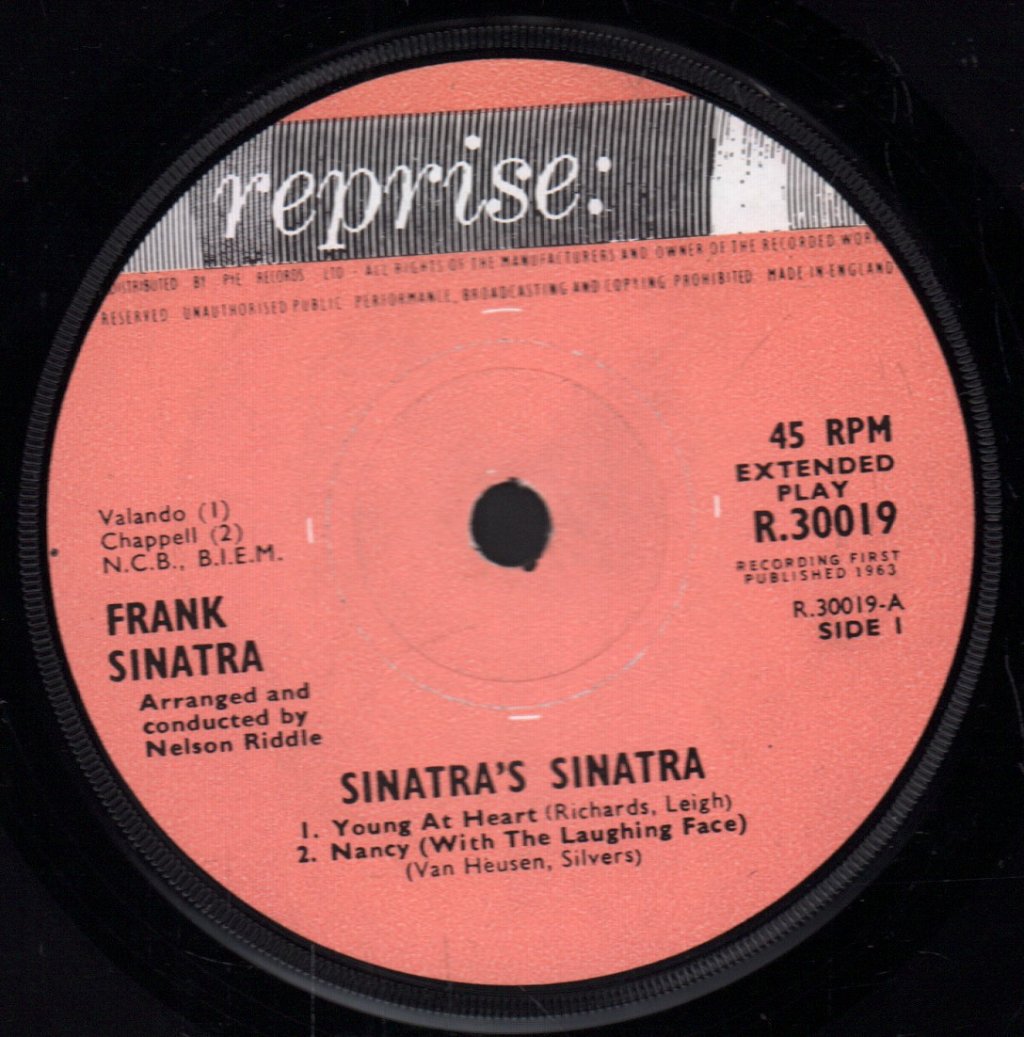 Frank Sinatra - Sinatra's Sinatra - 7 Inch