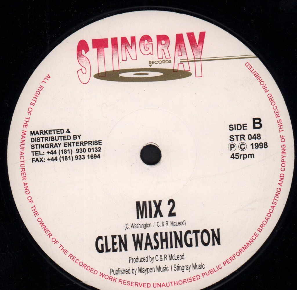 Glen Washington - Open Your Eyes - 12 Inch
