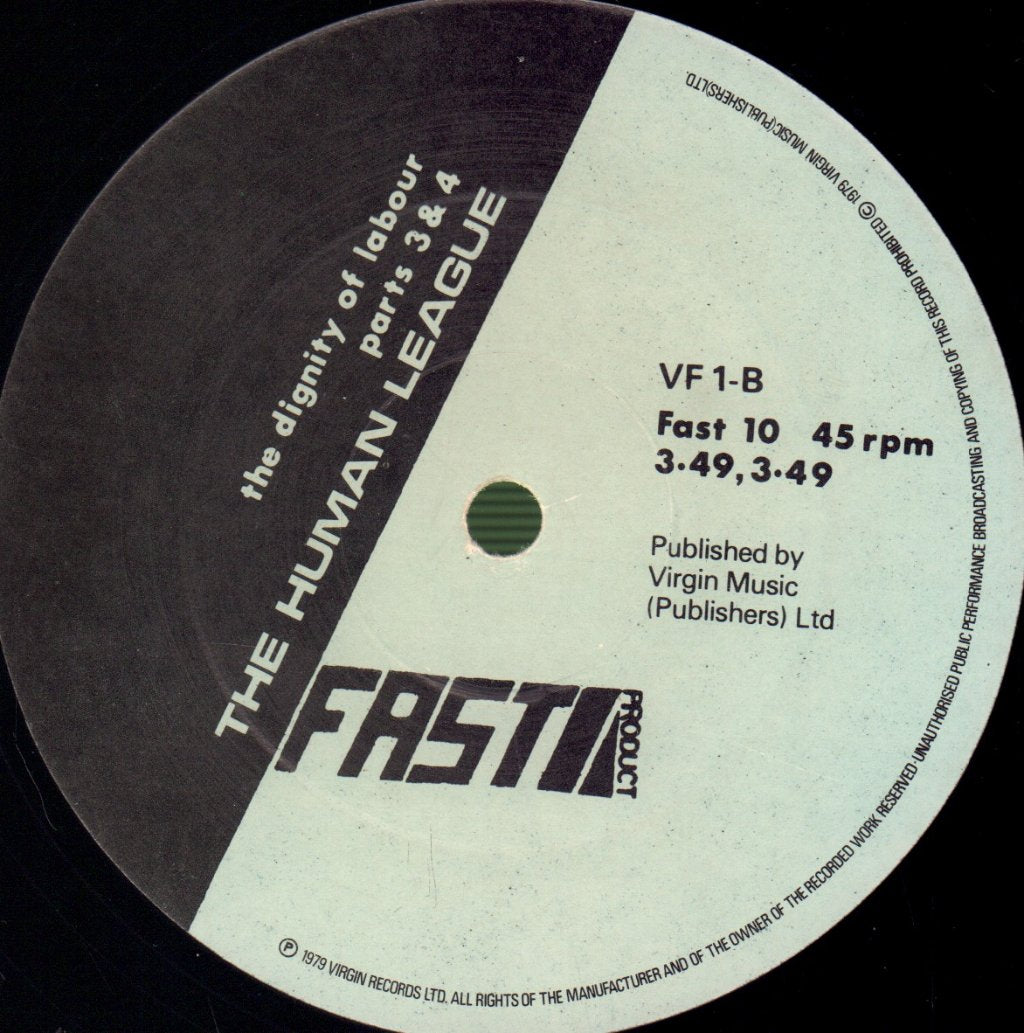 Human League - Dignity Of Labour Pts.1-4 - 12 Inch