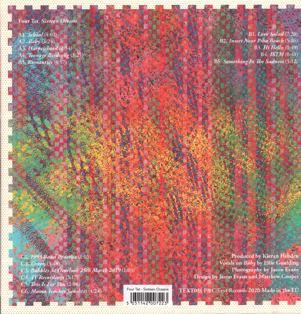 Four Tet - Sixteen Oceans - Double Lp