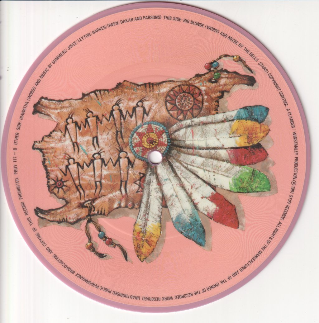 Belle Stars - Hiawatha - 7 Inch