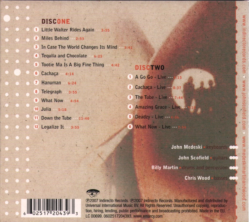Medeski Scofield Martin & Wood - Out Louder - Double Cd