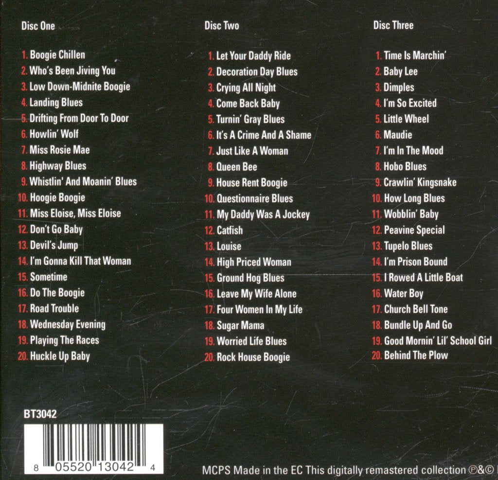 John Lee Hooker - Absolutely Essential - Triple Cd