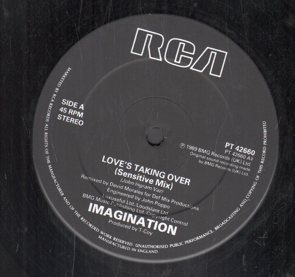 Imagination (80'S Pop Group) - Love's Taking Over - 12 Inch