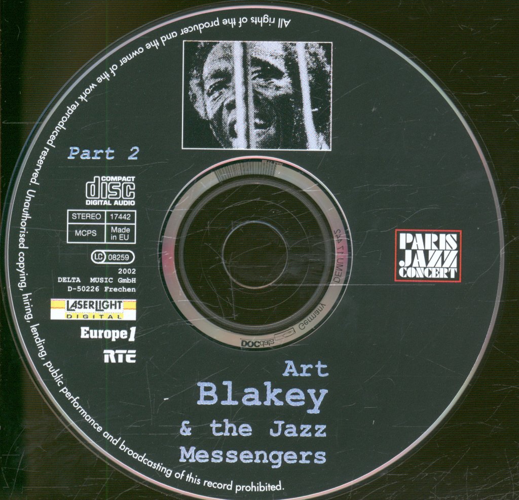 Art Blakey & The Jazz Messengers - Olympia, May 13th, 1961 (Second Concert) - Double Cd