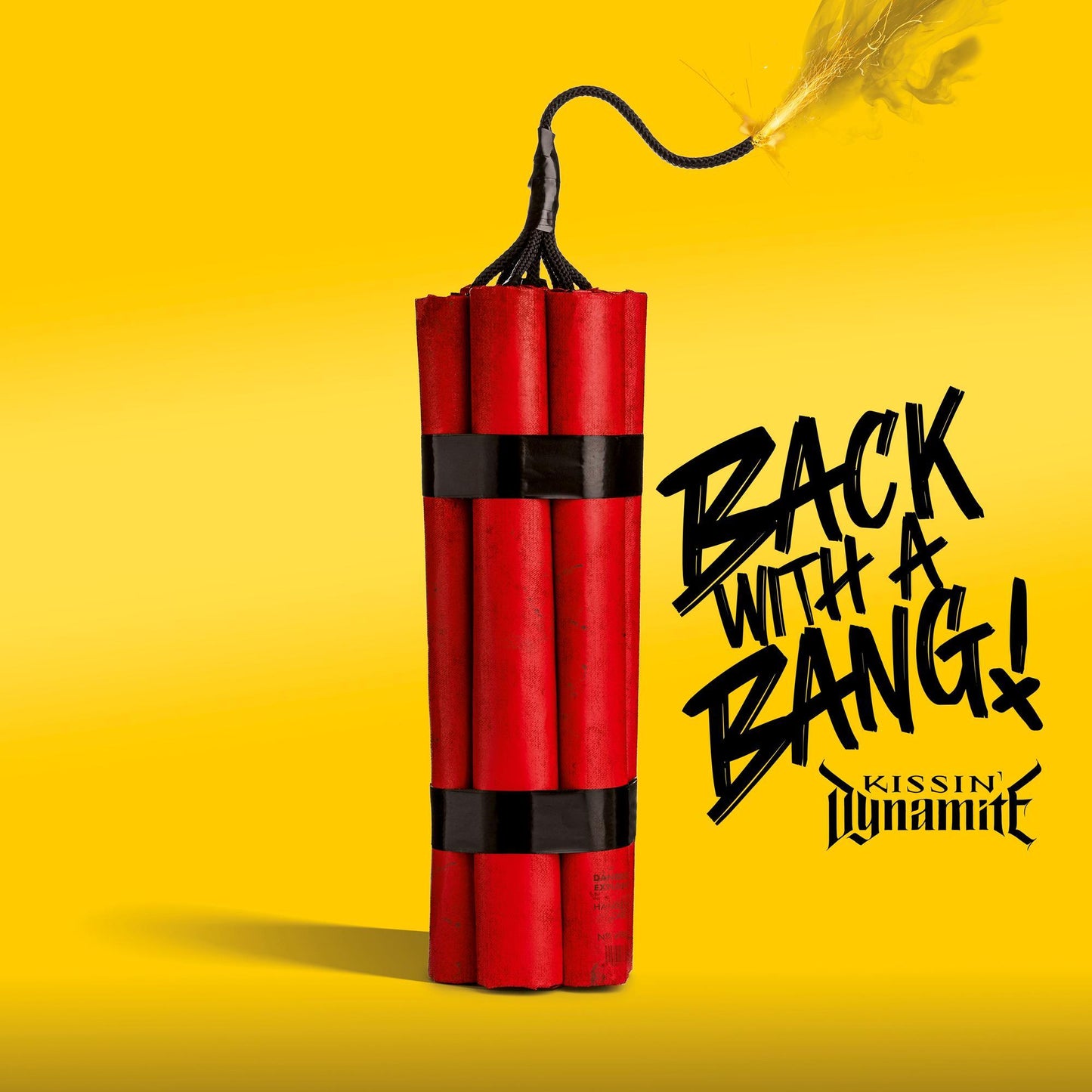 Kissin' Dynamite - Back With A Bang (Black Vinyl) - Lp