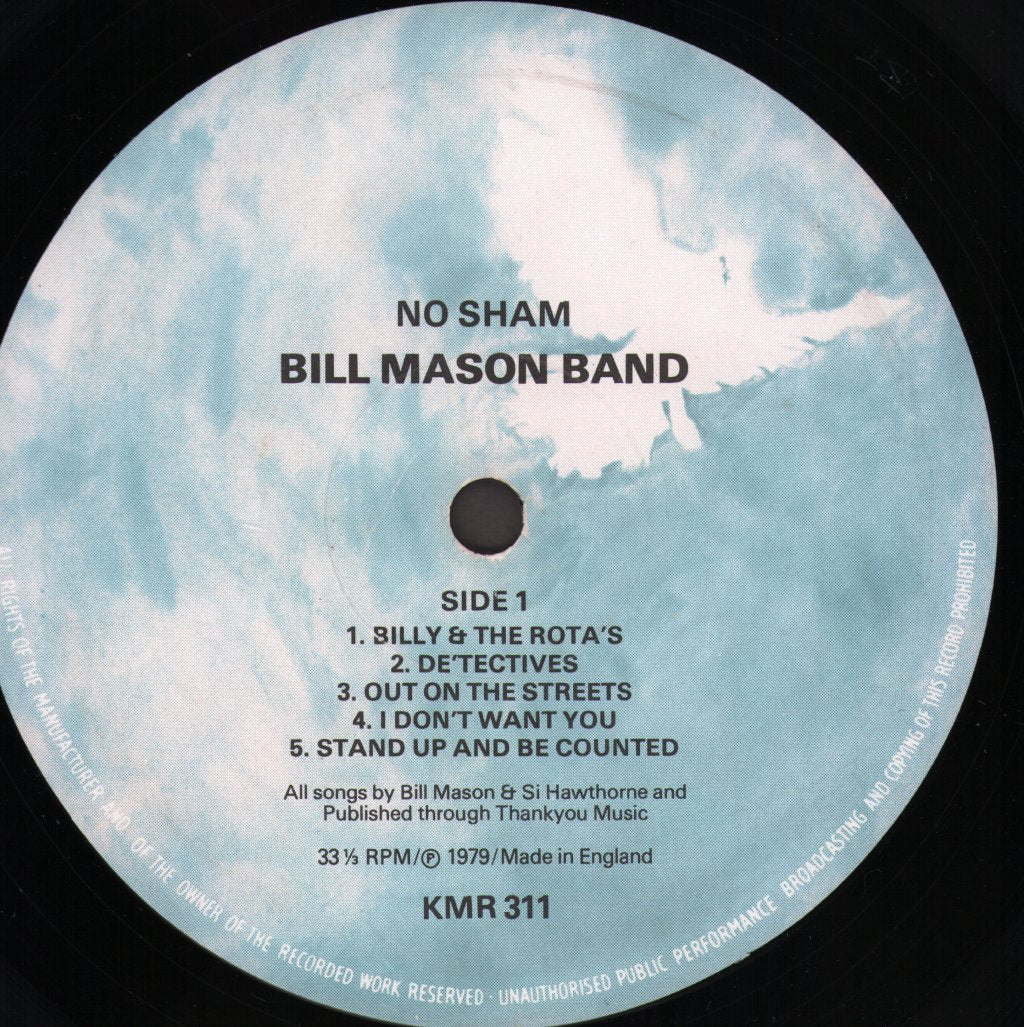 Bill Mason Band - No Sham - Lp