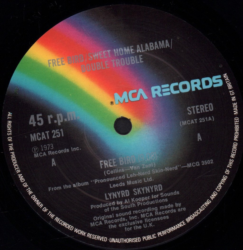 Lynyrd Skynyrd - Freebird - 12 Inch
