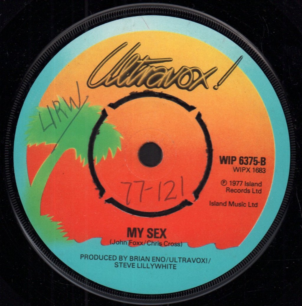 Ultravox - Dangerous Rhythm - 7 Inch