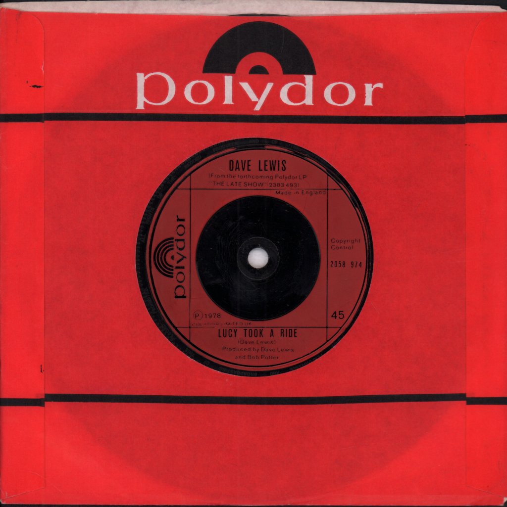 Dave Lewis - Good To Be Home Again - 7 Inch