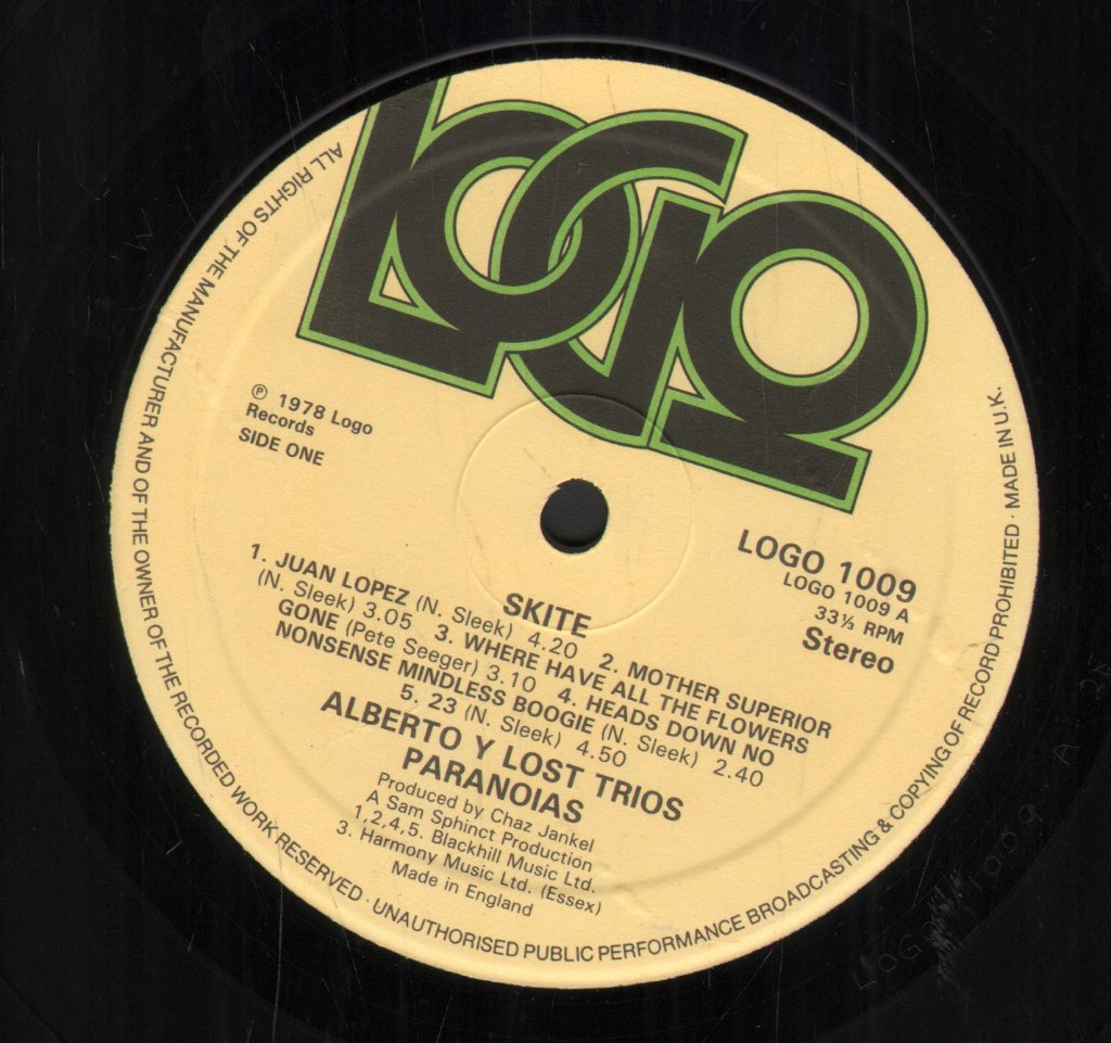 Alberto Y Lost Trios Paranoias - Skite - Lp