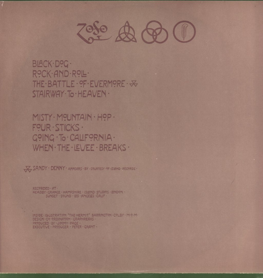 Led Zeppelin - IV - Lp