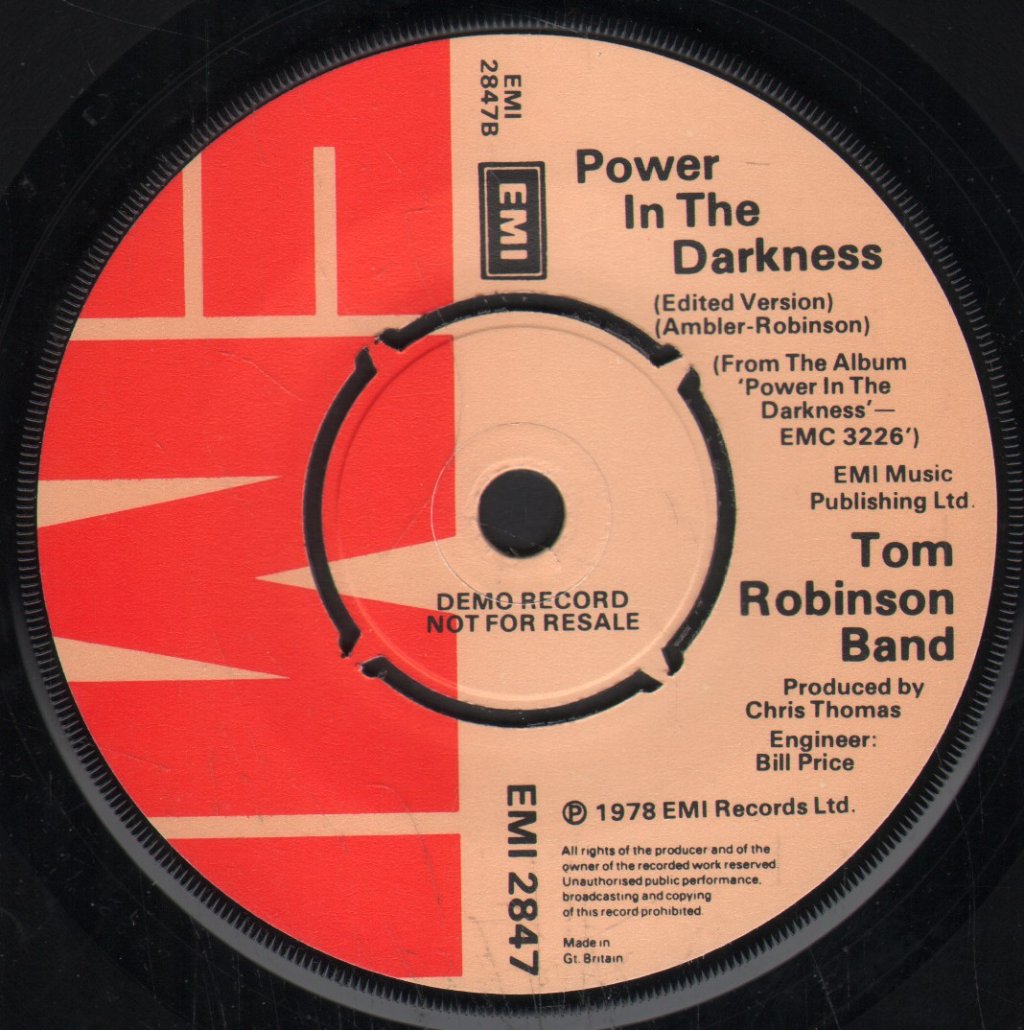 Tom Robinson Band - Too Good To Be True - 7 Inch