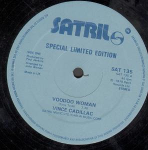 Vince Cadillac - Voodoo Woman - 12 Inch