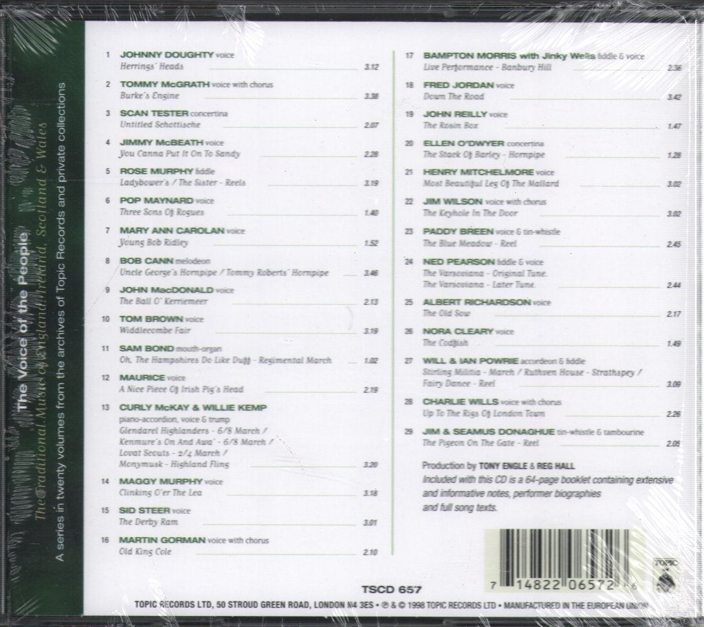 Various Artists - First I'm Going To Sing You A Ditty (Rural Fun & Frolics) - Cd
