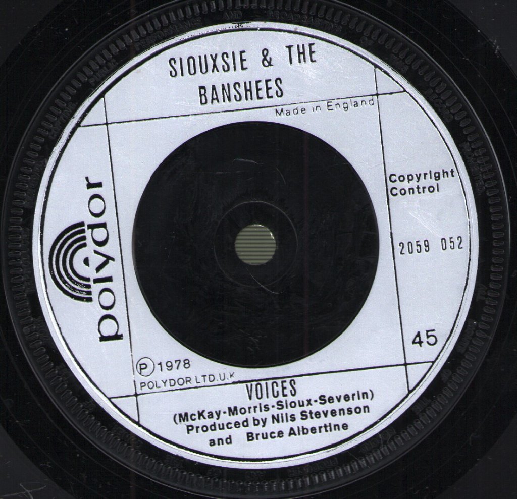 Siouxsie And The Banshees - Hong Kong Garden - 7 Inch