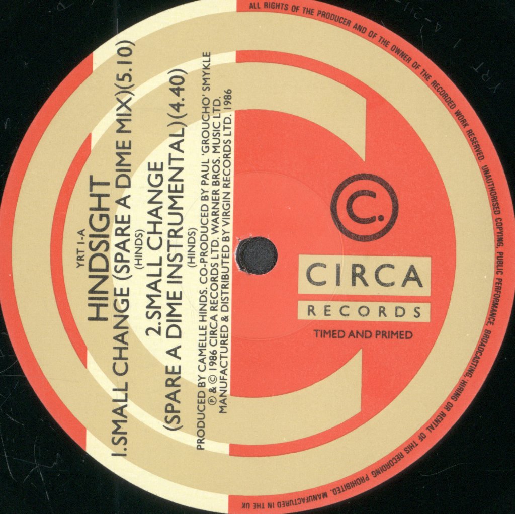 Hindsight - Small Change - 12 Inch