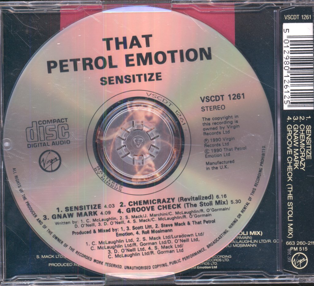 That Petrol Emotion - Sensitize - Cd