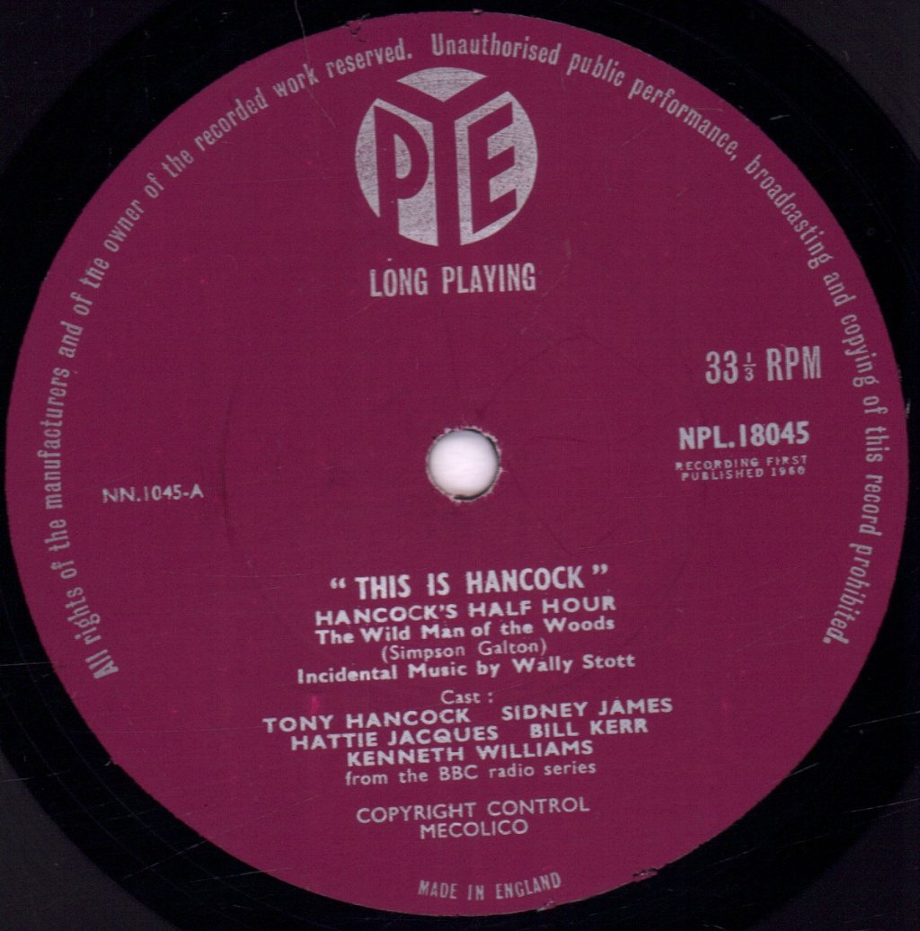 Hancock - Half Hours - Lp