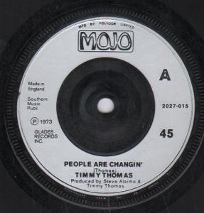 Timmy Thomas - People Are Changin' - 7 Inch