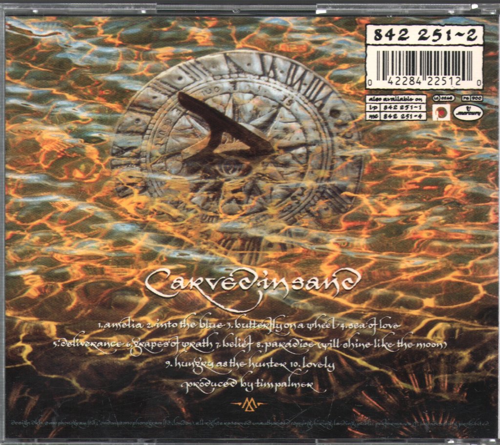 Mission - Carved In Sand - Cd