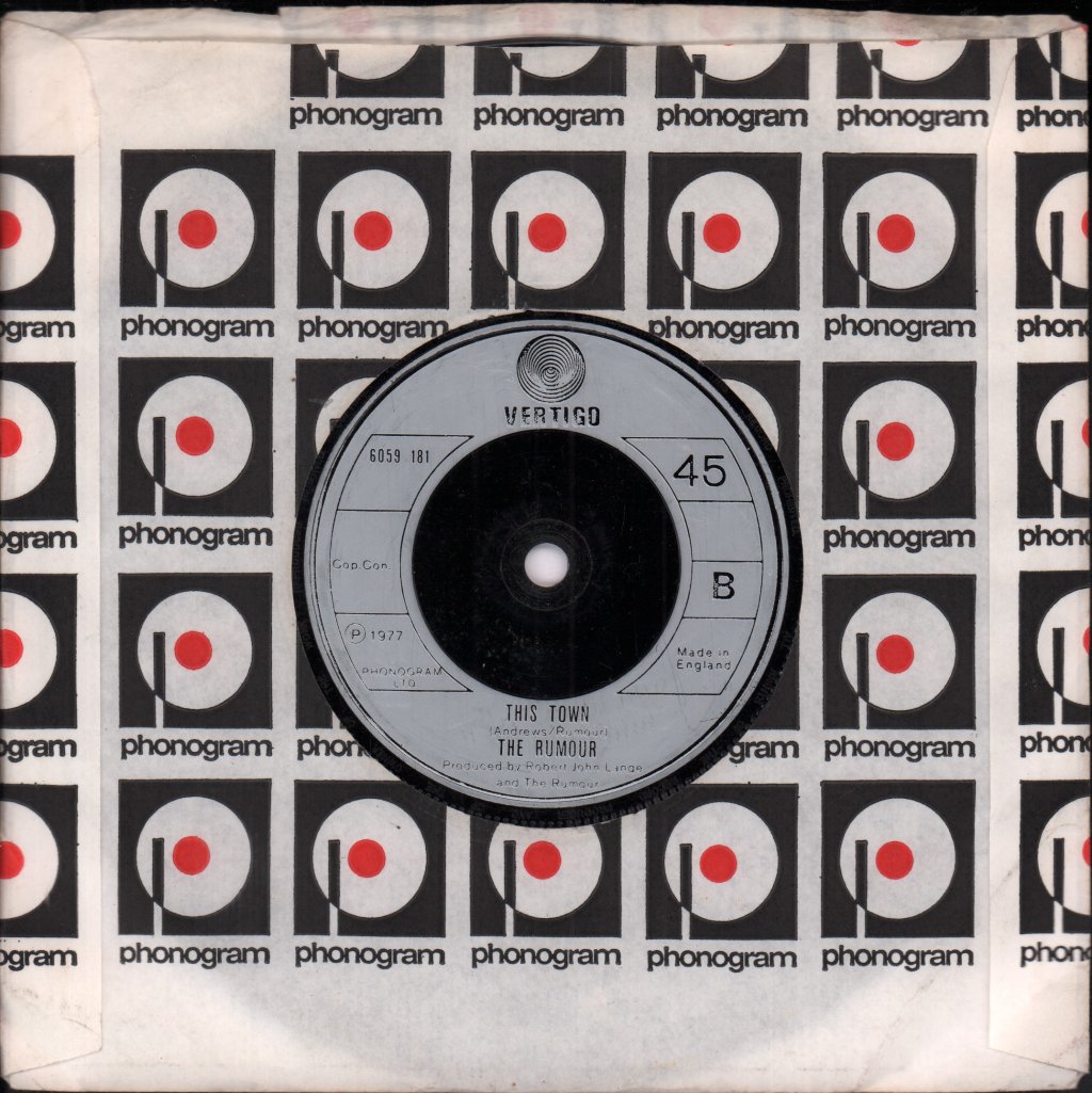 Rumour (Graham Parker Group) - I'm So Glad - 7 Inch