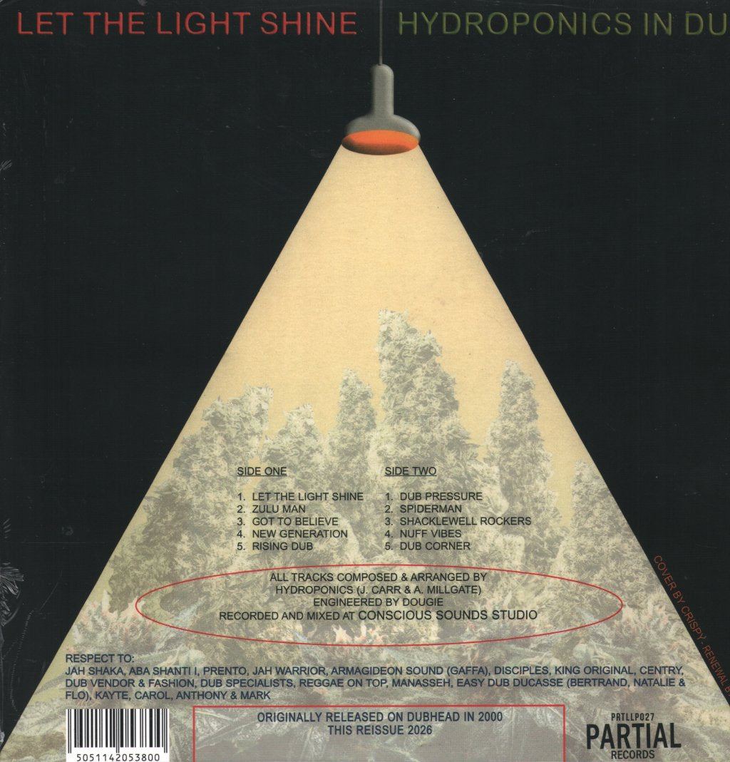 Hydroponics - Let The Light Shine - Lp