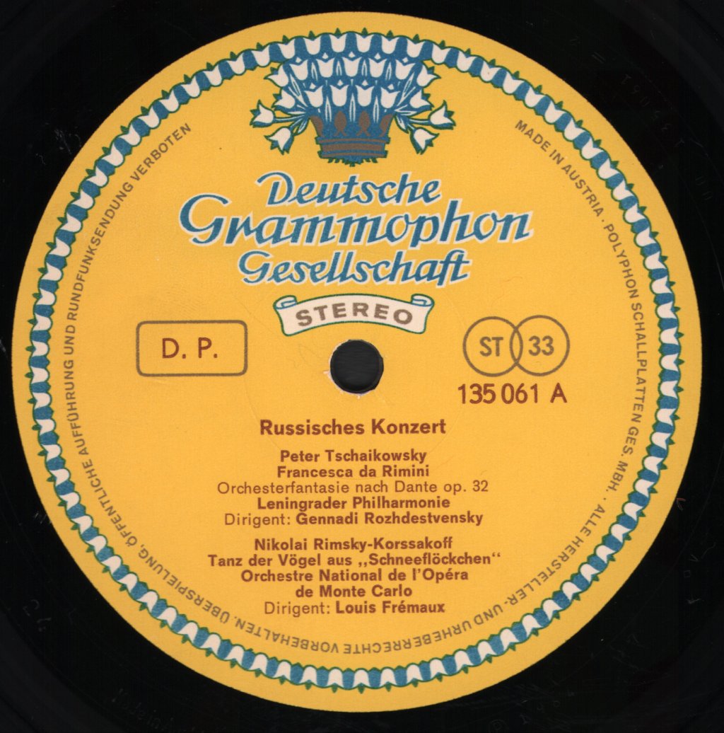 Various Artists - A Russian Concert - Lp