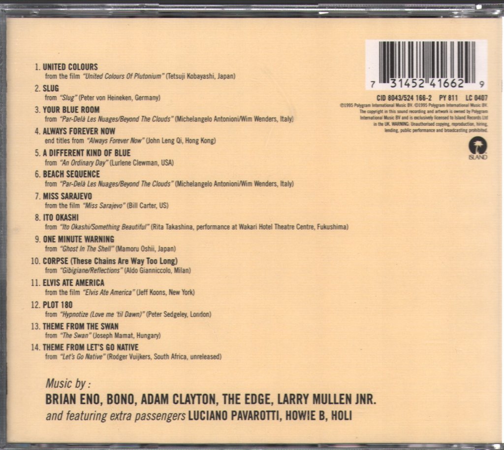 Passengers. - Original Soundtracks 1 - Cd