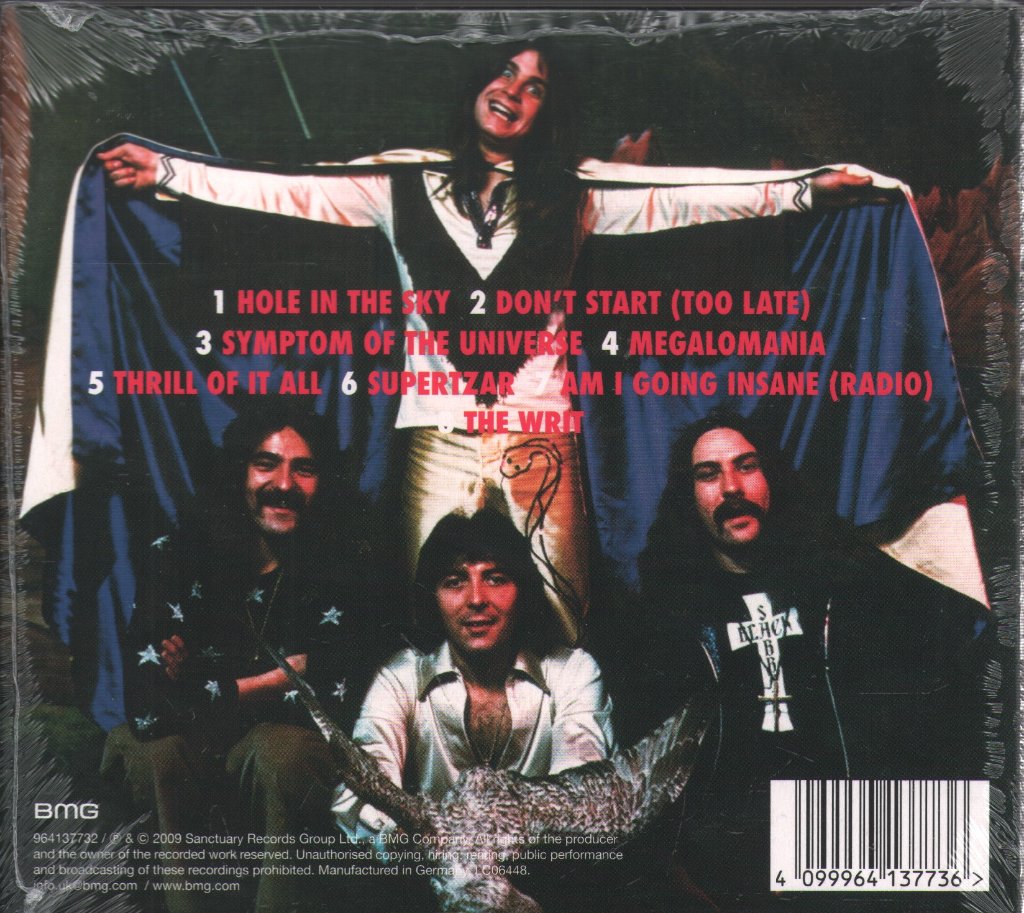 Black Sabbath - Sabotage - Cd