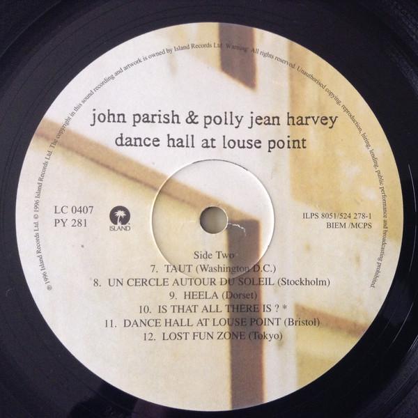 John Parish And Polly Jean Harvey - Dance Hall At Louse Point - Lp