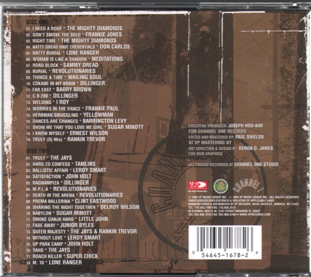 Various Artists - Channel One Story - Double Cd