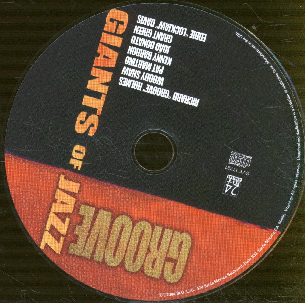 Various Artists - Giants Of Jazz ~ Groove - Cd