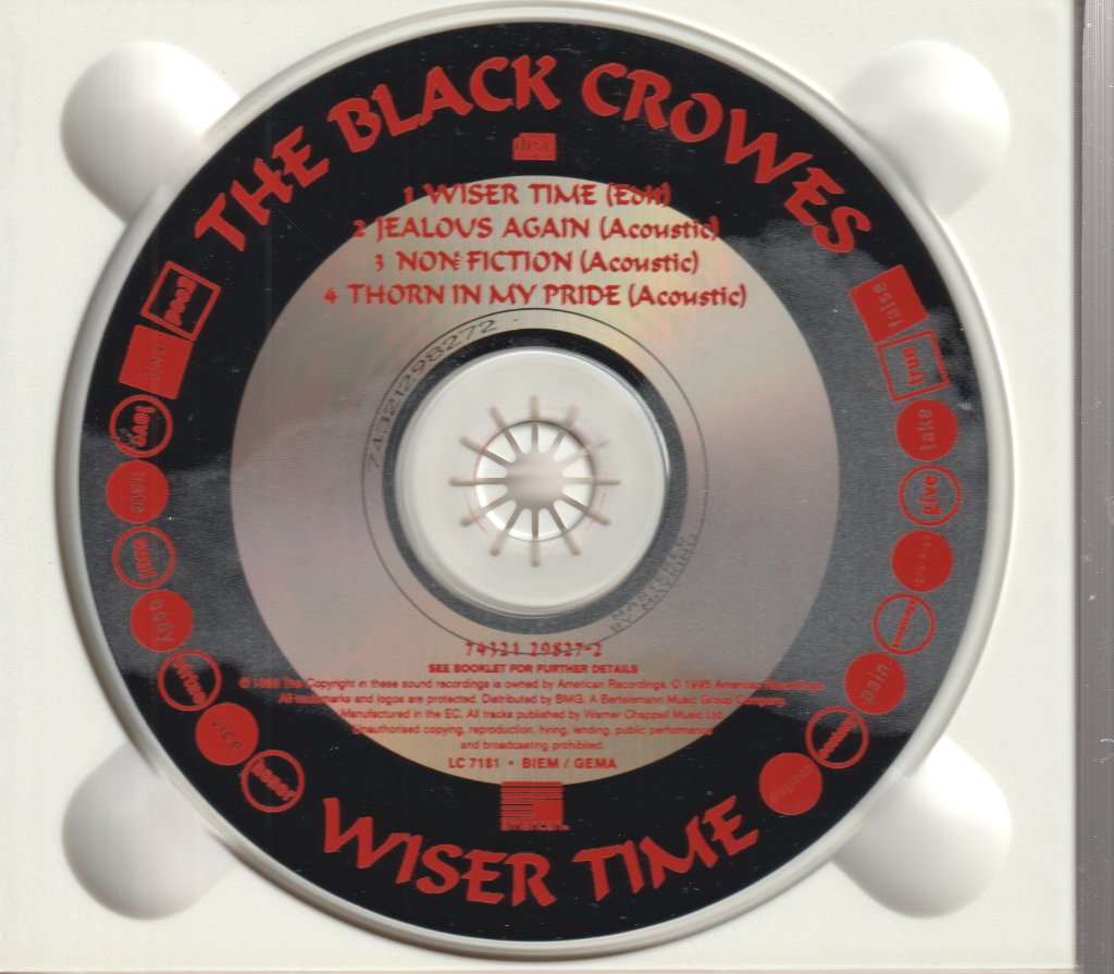 Black Crowes - Wiser Time - Cd