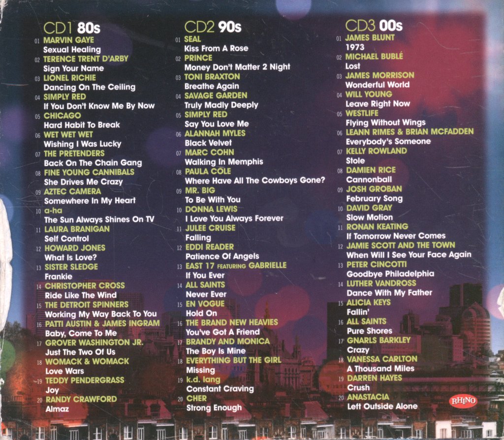 Various Artists - Magic Decades - 80s 90s 00s - Cd Set