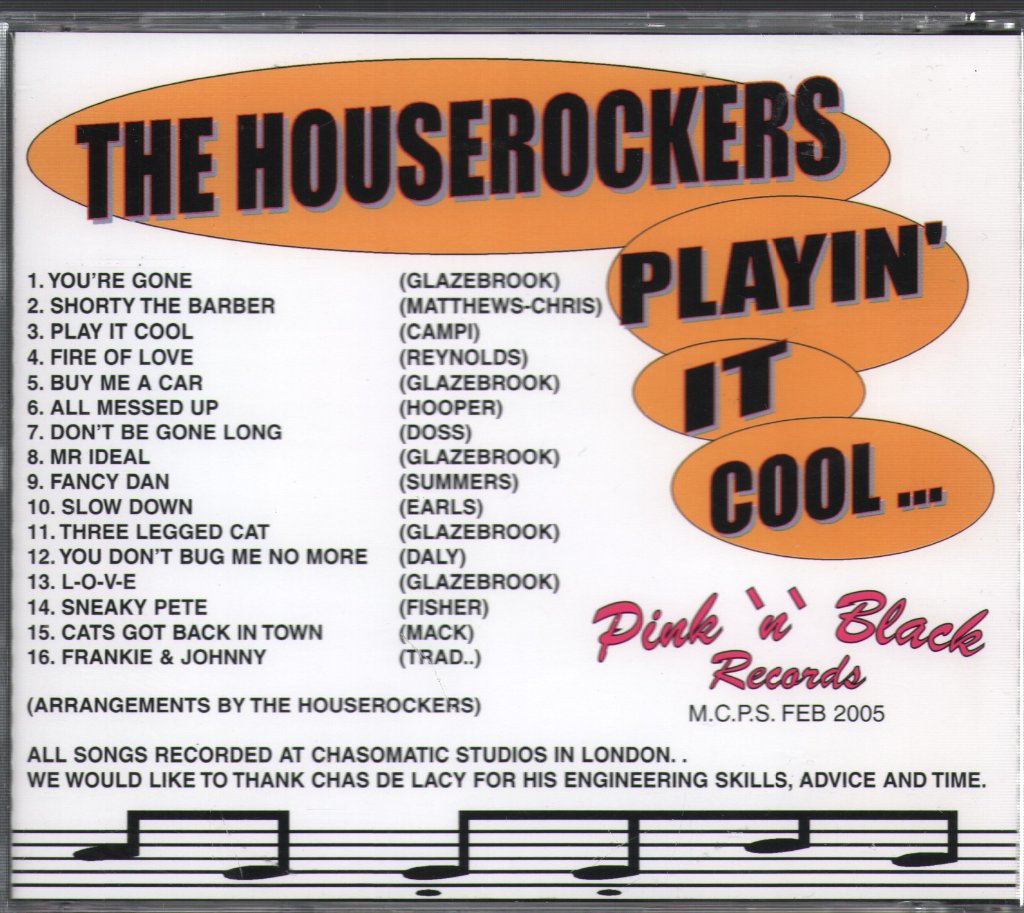 Houserockers - Playin' It Cool... - Cd