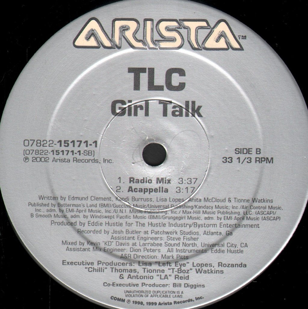 Tlc - Girl Talk - 12 Inch