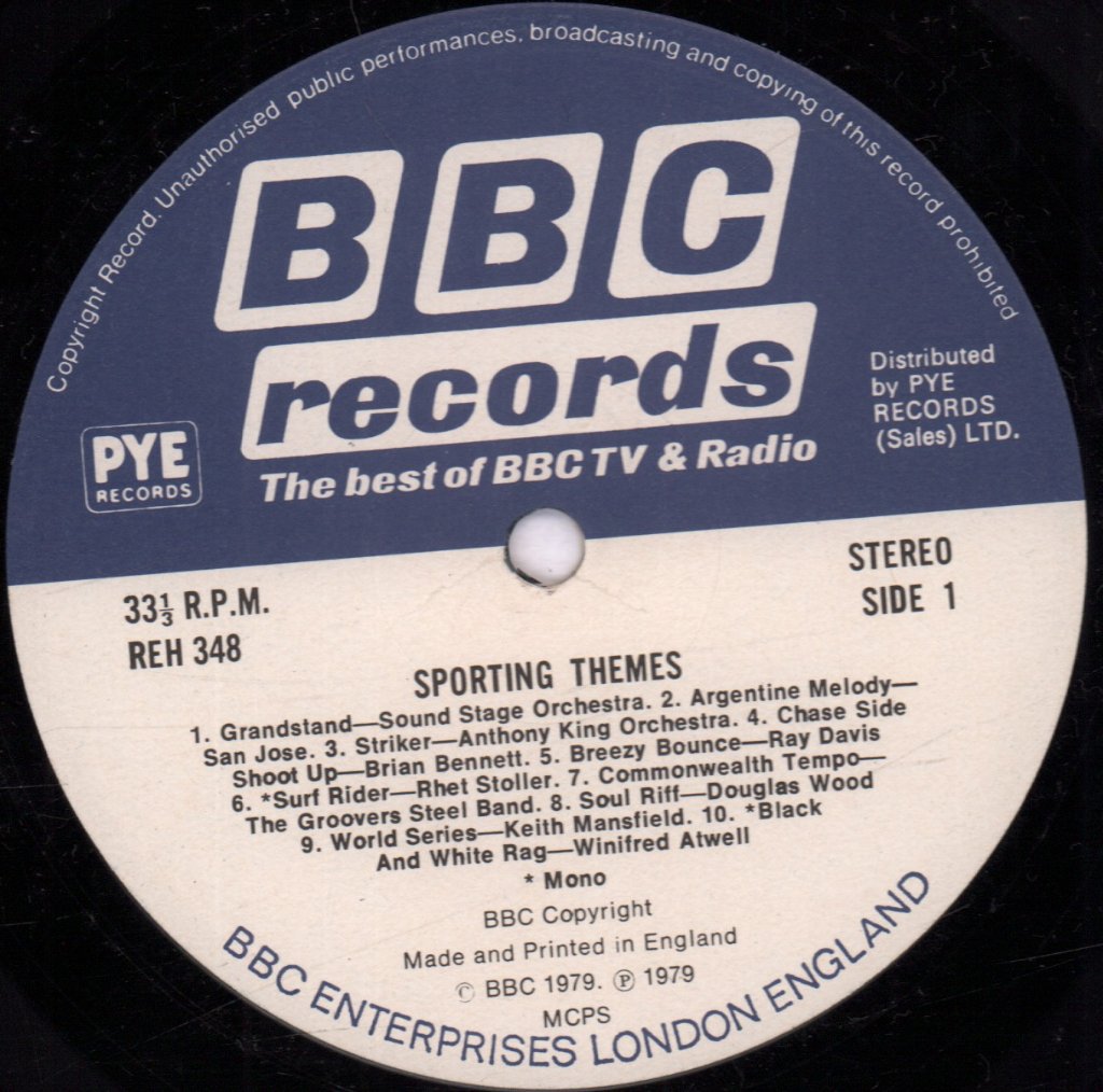 Various Artists - Sporting Themes - Lp